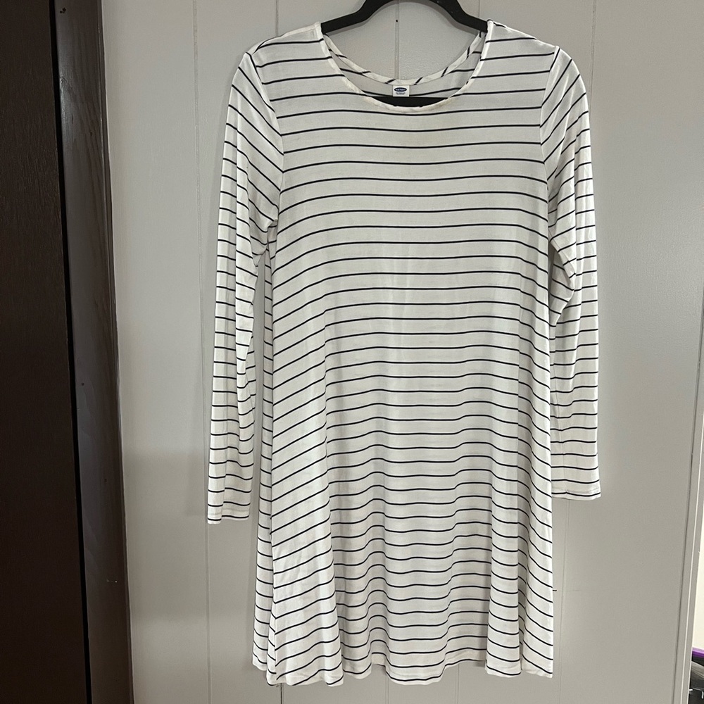 Medium Old Navy striped shift dress